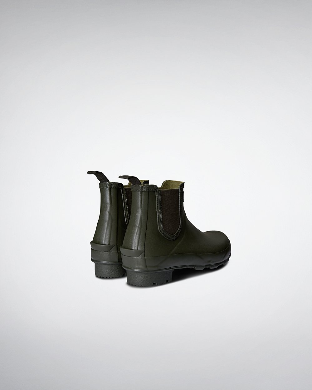 Botas Chelsea Hunter Homem Verde Escuro Oliva - Norris Field - 26ZAUKQIG